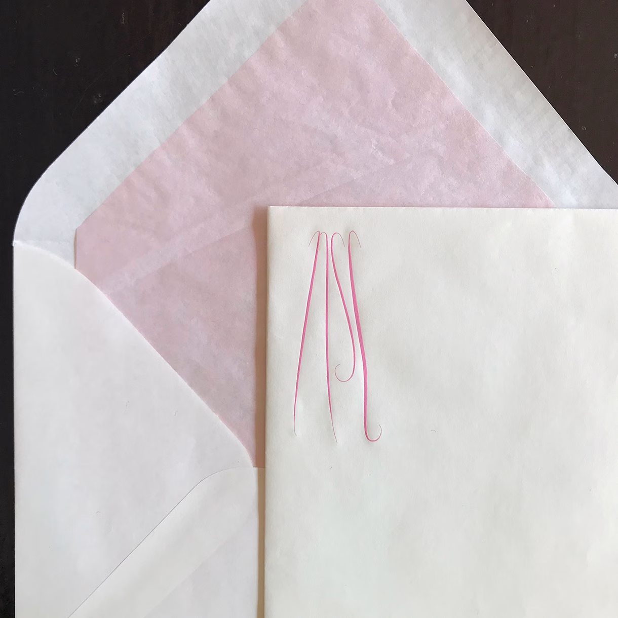 Pink Custom Letter Sheets